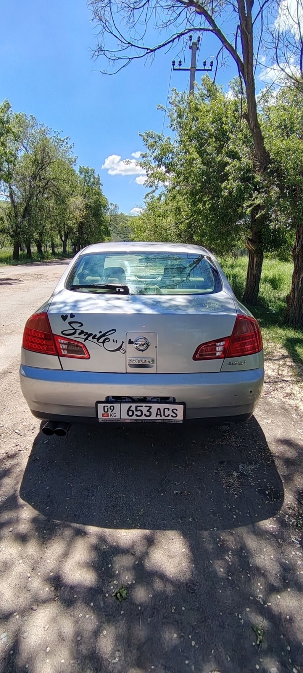Nissan Skyline: 2002 г., 2.5 л, Автомат, Бензин, Седан: фото 5