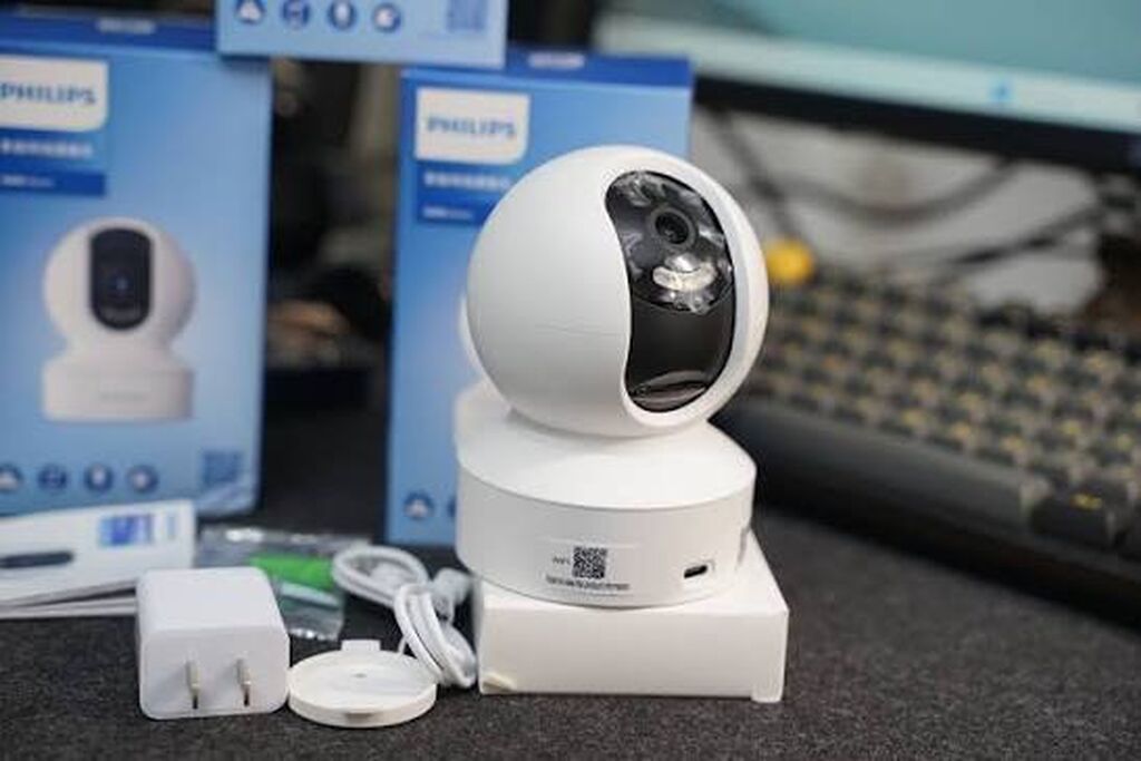 Умная Wi-Fi камера Philips TAI6000W (Full HD, 360°) — Новая! Классная: фото 2