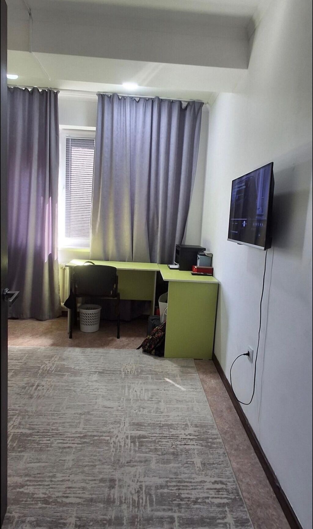 1 комната, 45 м², Тунгуч мкр Индивидуалка, 5 этаж, Старый ремонт: фото 2