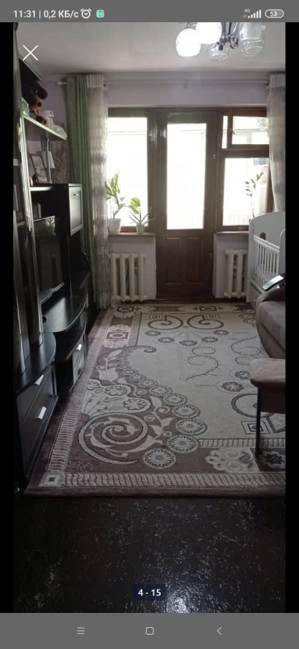 2 комнаты, 44 м², Вефа ТЦ 104 серия, 2 этаж, Евроремонт: фото 8