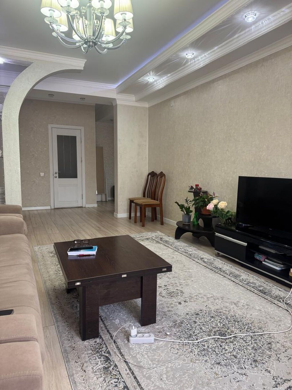 3 комнаты, 90 м², Джал мкр (в т.ч. Верхний, Нижний, Средний) Элитка, 9 этаж, Евроремонт: фото 5