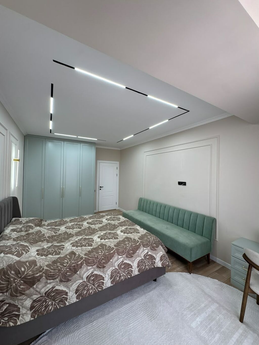 4 комнаты, 116 м², Асанбай мкр Элитка, 7 этаж, Дизайнерский ремонт: фото 4