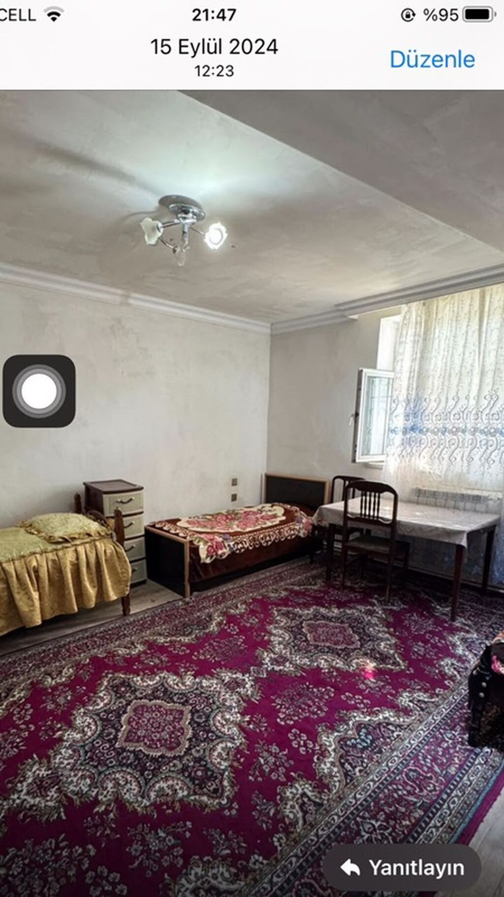 Kirayə üçün mənzil otaqları Yalnız qızlar üçün verilir, 7 ci