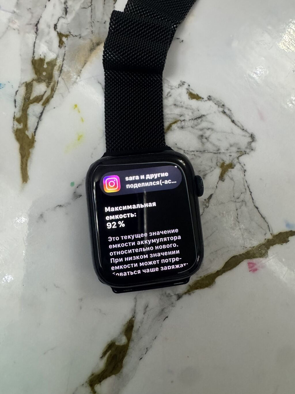 СРОЧНО Apple Watch se2 за 7.500 сом 32 гб памяти АКБ 92 Айклауд — фото 7