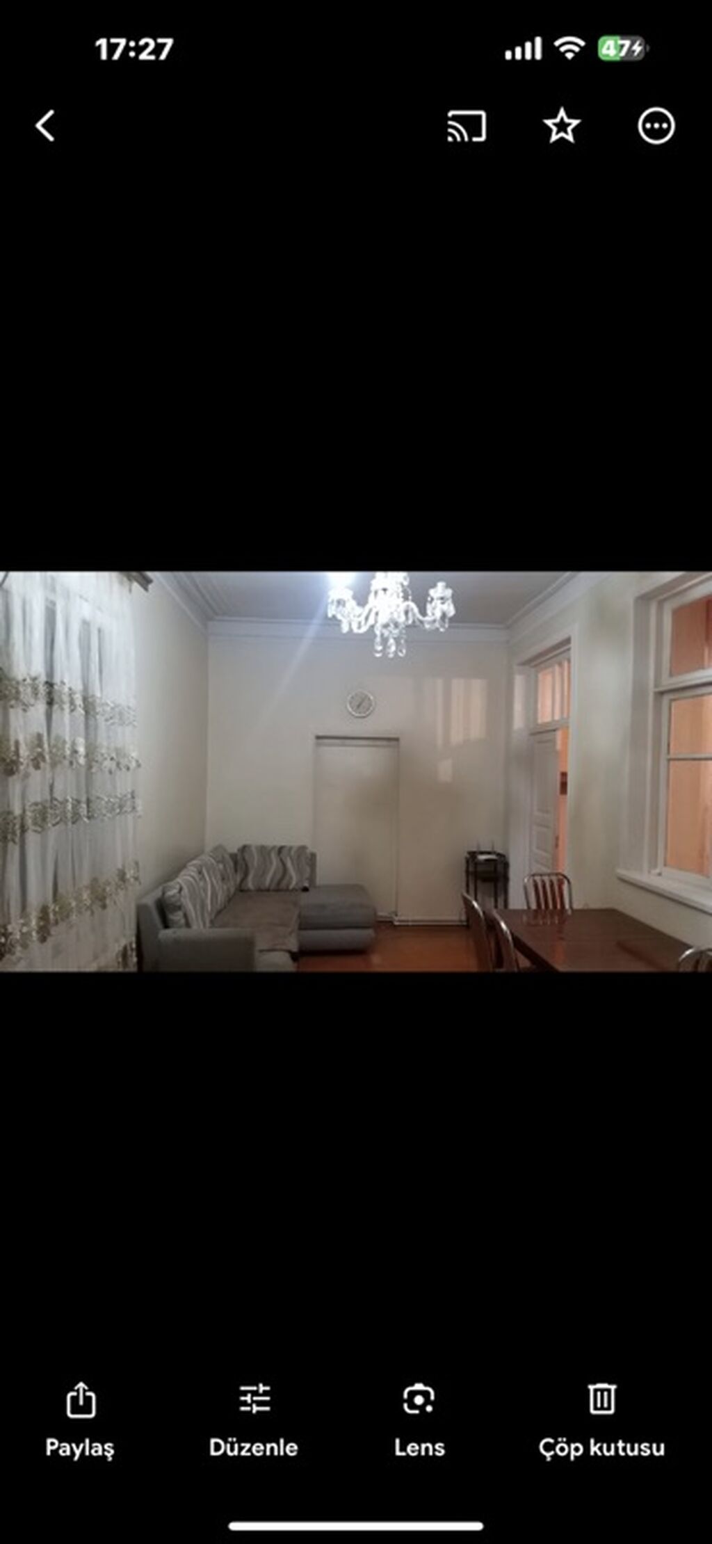 Tam mebellı 4otaqlı mənzil (fotolarda göstərilən). Plan və sahələr: -