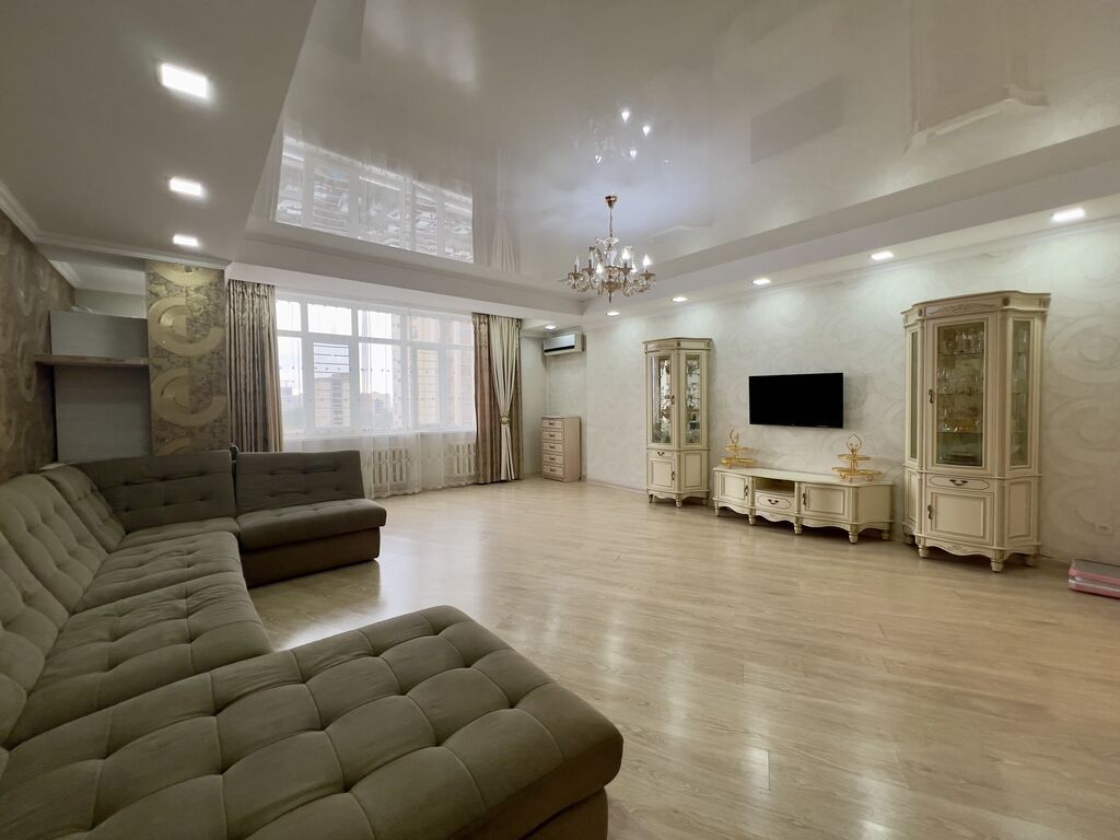 3 комнаты, 131 м², Бишкек Парк ТРЦ Элитка, 6 этаж, Евроремонт: фото 8
