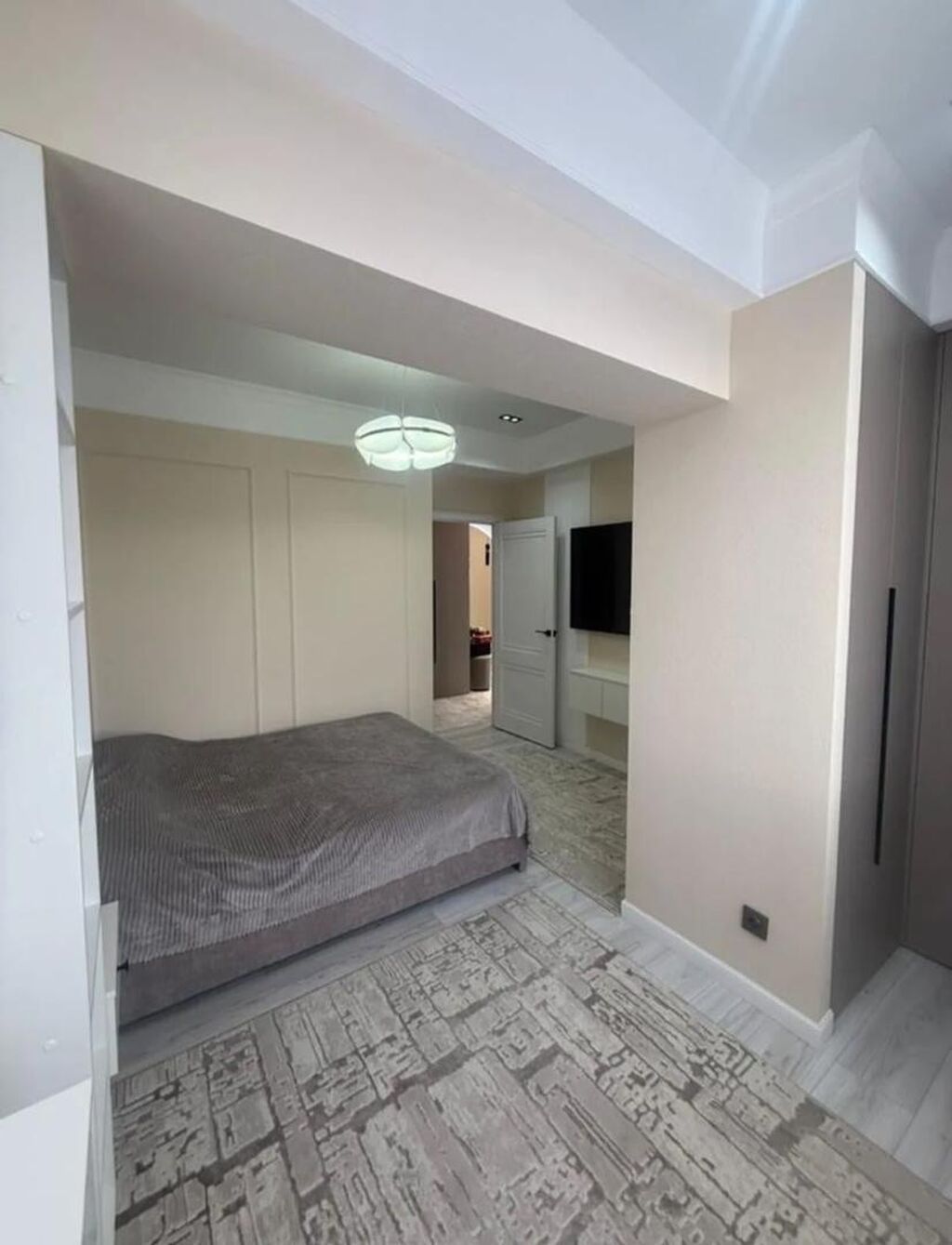 2 комнаты, 55 м², Асанбай мкр Элитка, 13 этаж, Дизайнерский ремонт: фото 4