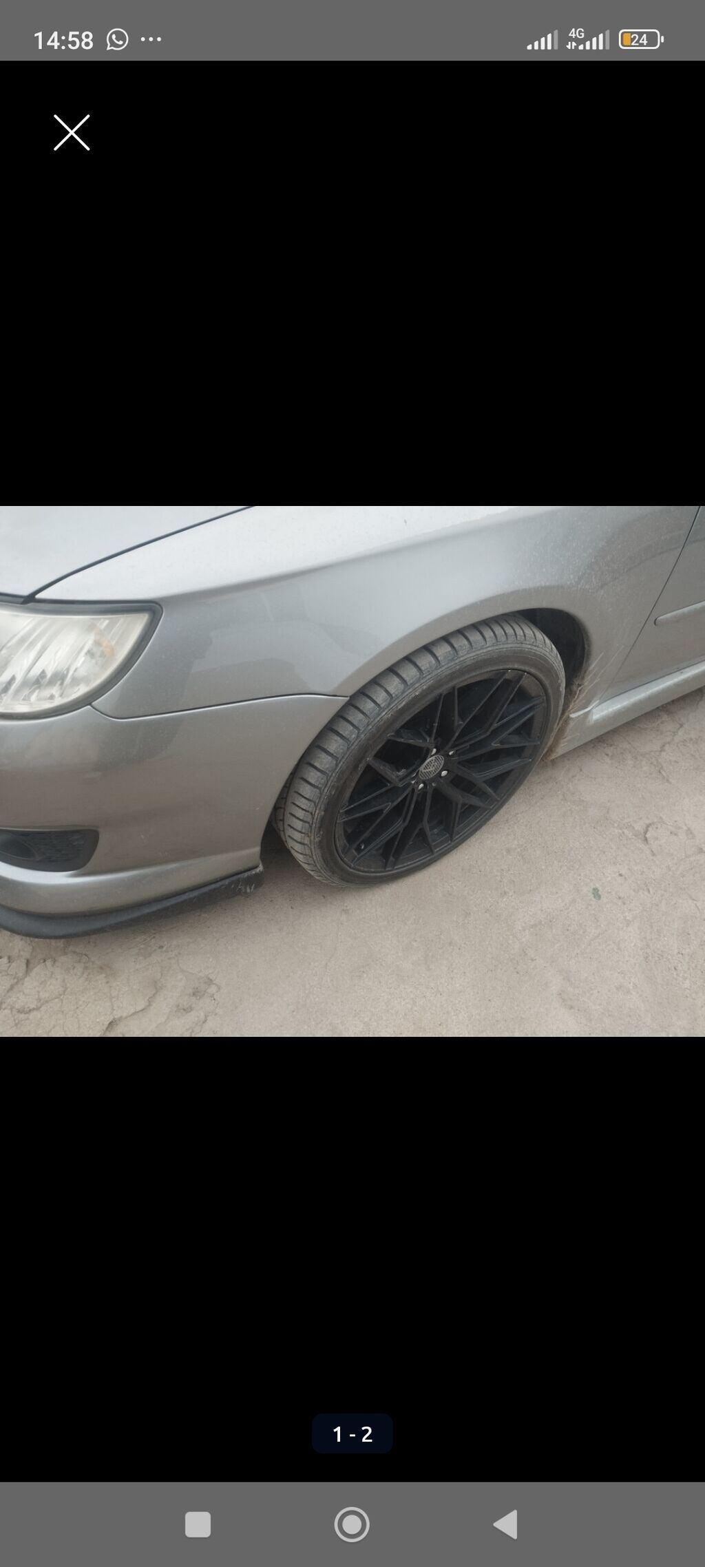 Новые литые диски R18 Subaru 5x100: фото 1
