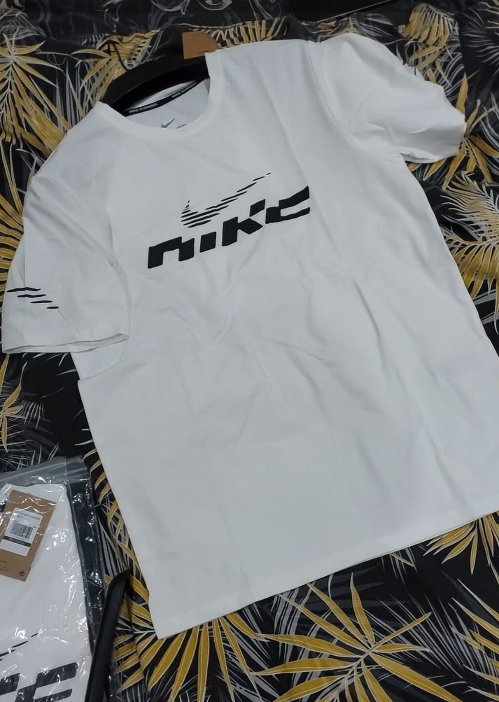 Мужская футболка, L, XL, 2XL, Nike, Новый, цвет - Черный, Самовывоз: фото 3