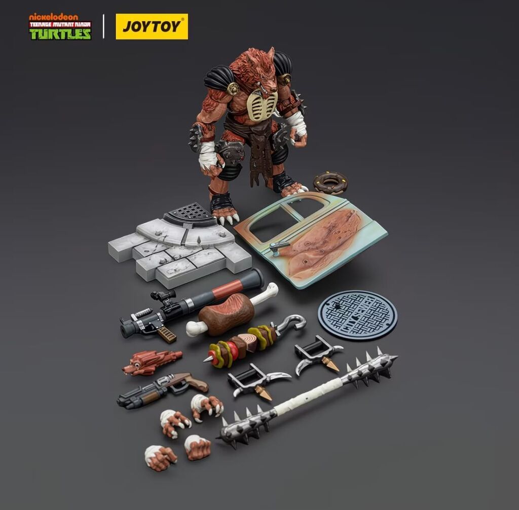 Коллекционная фигурка JoyToy — Teenage Mutant Ninja Turtles: Rahzar: фото 2