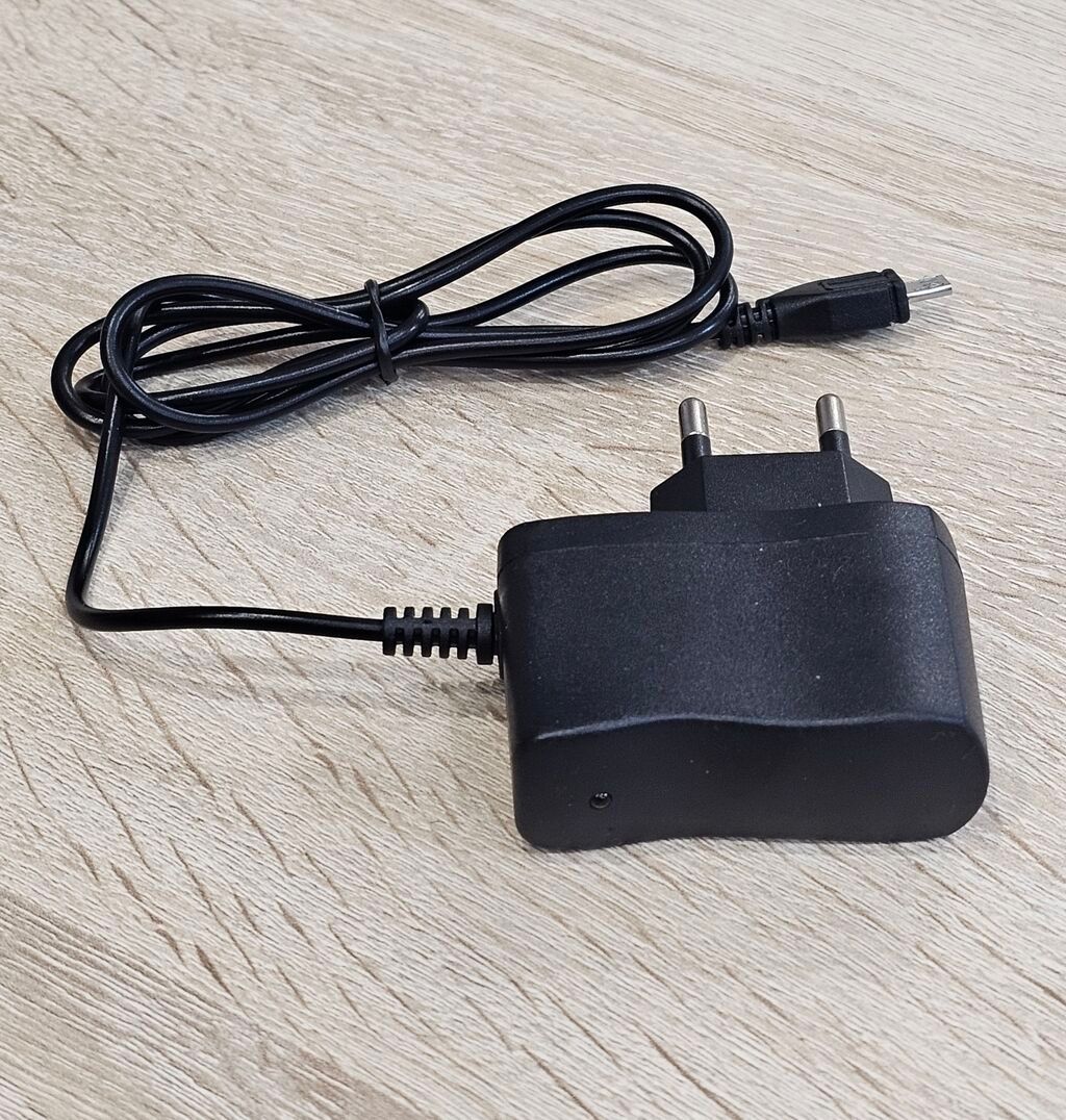 Блок питания micro USB (5V, 1A, LED, Black). HBT-061 Адаптер: фото 6