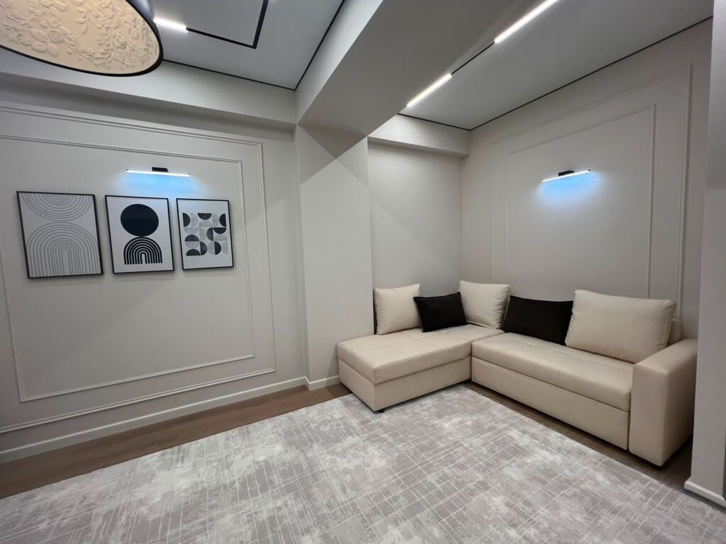 2 комнаты, 59 м², Асанбай мкр Элитка, 13 этаж, Дизайнерский ремонт: фото 5