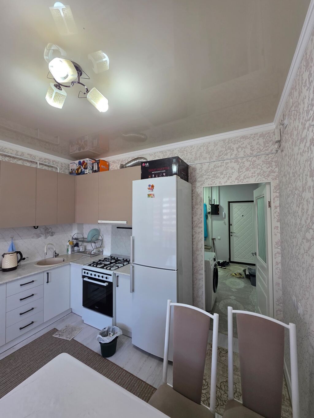 1 комната, 48 м², Ала-Арча ТРЦ 108 серия, 8 этаж, Евроремонт: фото 4