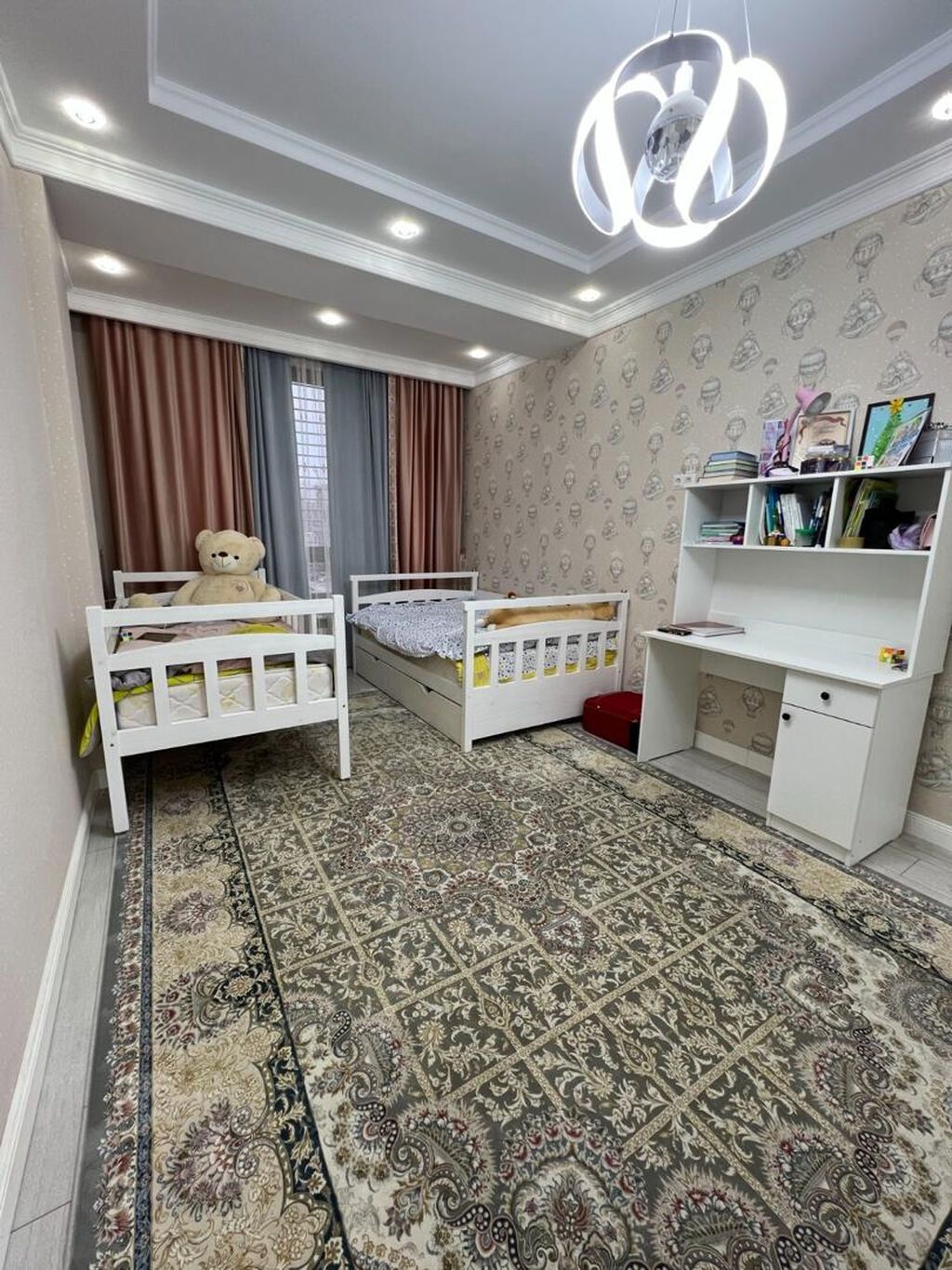 3 комнаты, 101 м², Элитка, Асанбай мкр Элитка, 7 этаж, Евроремонт: фото 6