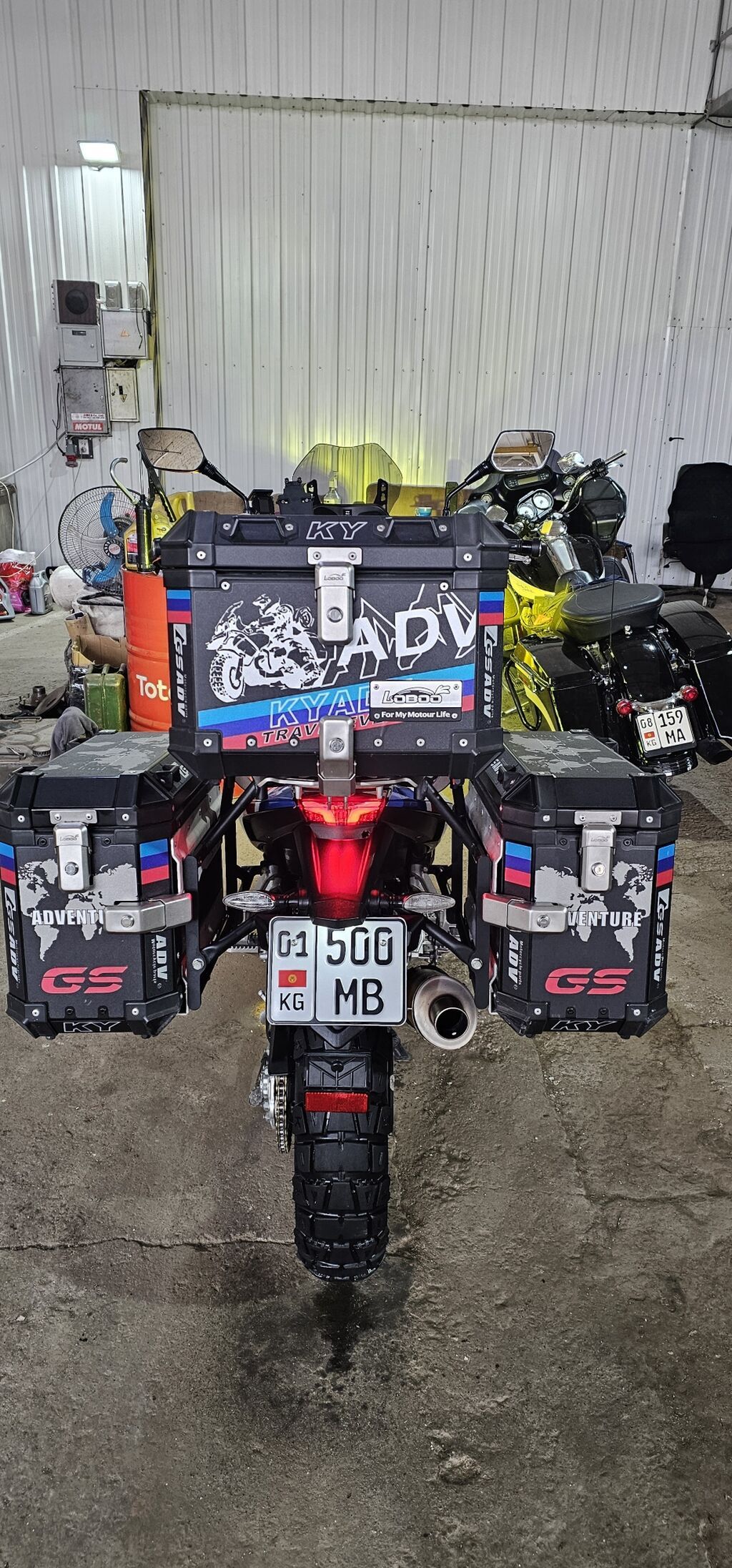 Адвенчтур-эндуро мотоцикл Kove ZF-KY 500X Mark II Или меняю на: фото 2