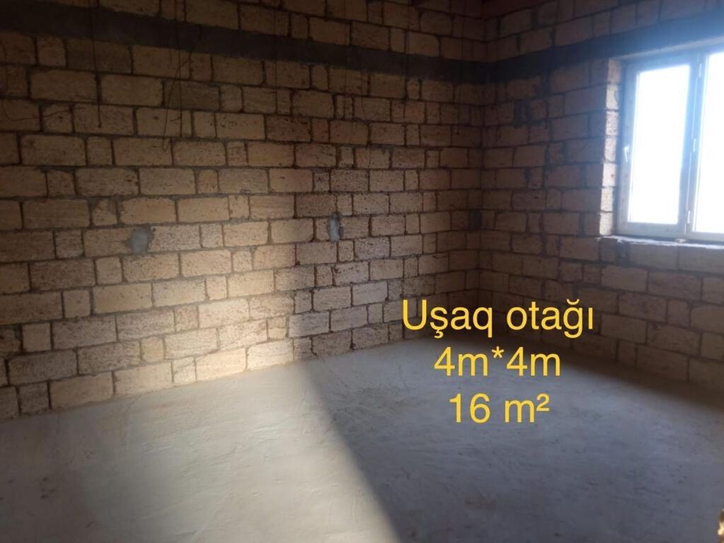 4 otaqlı, 185 kv. m, Kredit yoxdur, Təmirsiz