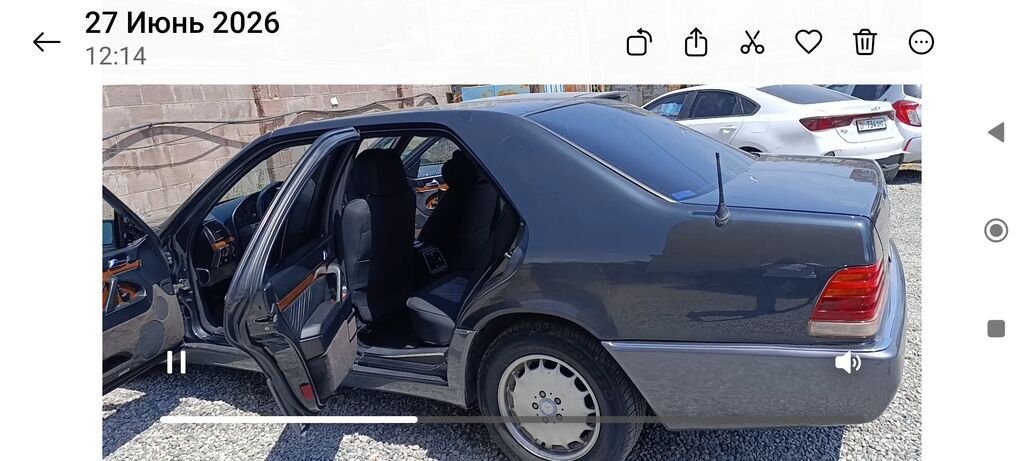 Mercedes-Benz S-Class: 1992 г., 3.2 л, Автомат, Бензин, Седан: фото 6