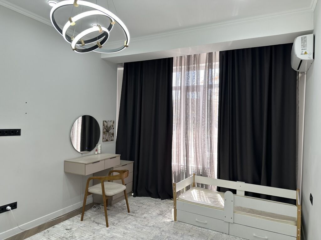 1 комната, 43 м², Асанбай мкр Элитка, 7 этаж, Евроремонт: фото 6