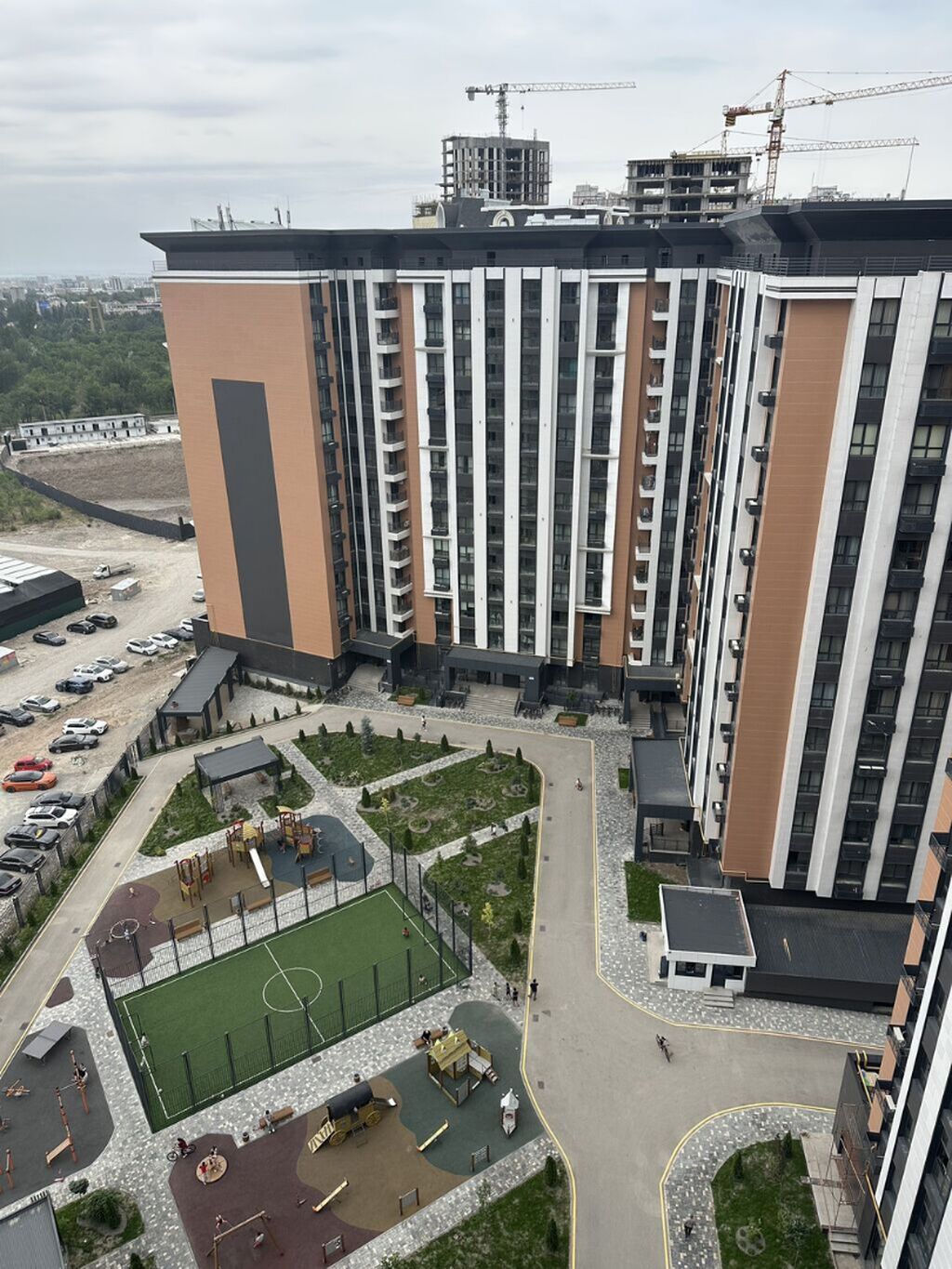 2 комнаты, 53 м², Асанбай мкр Элитка, 7 этаж, ПСО (под самоотделку): фото 2