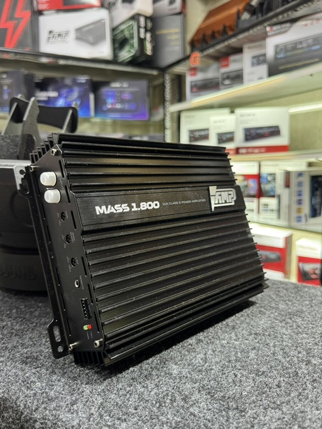 Комплект автозвука AMP MASS Состав: - Сабвуфер AMP MASS 500 12D2 V2: фото 5