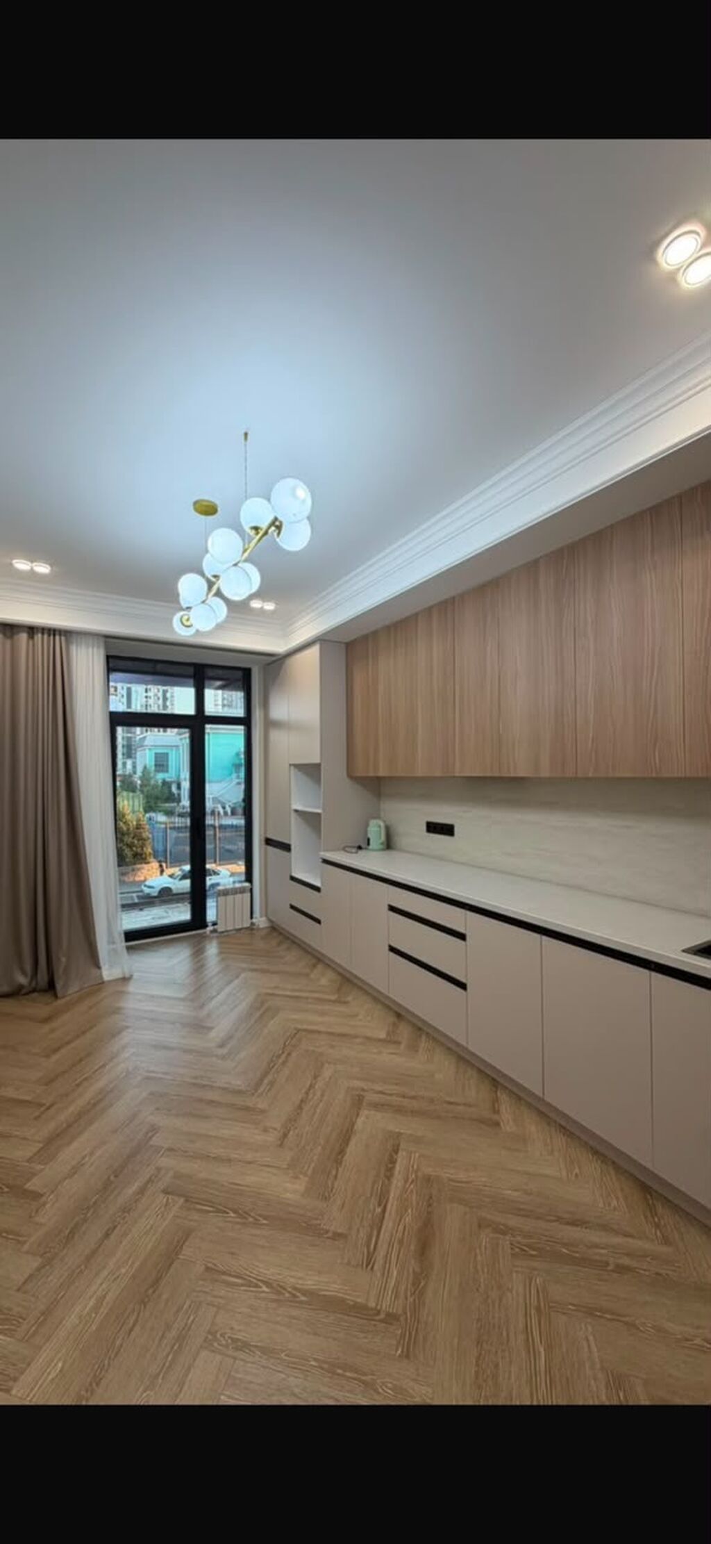 Студия, 59 м², Асанбай мкр 2 этаж, Дизайнерский ремонт: фото 4
