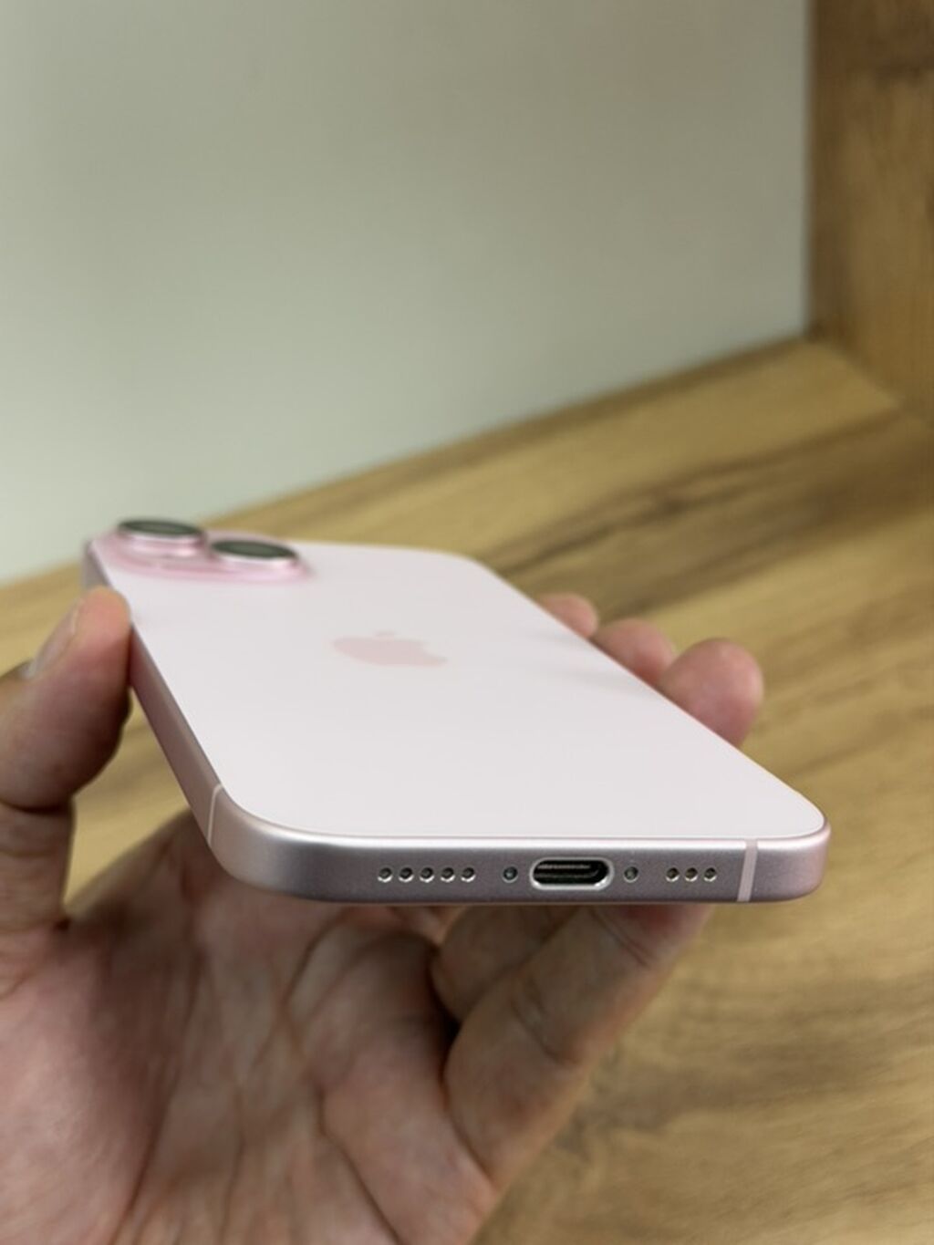 IPhone 15, Б/у, 512 ГБ, Розовый, Защитное стекло, Чехол, 93 %: фото 5