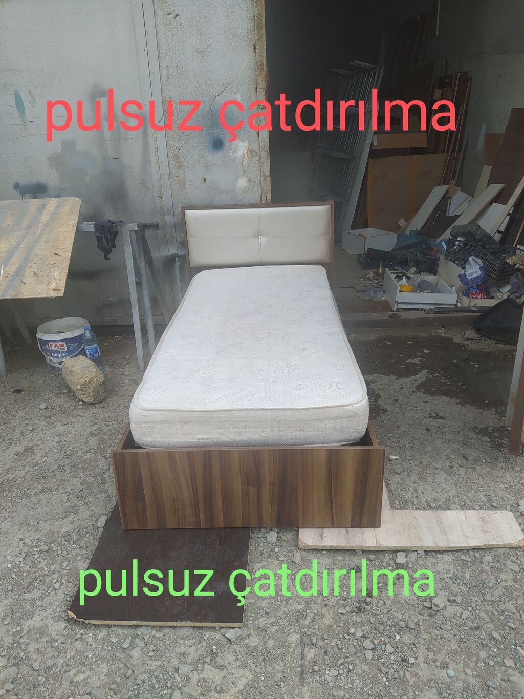 Birnəfərlik, Bazasız, Pulsuz matras, Sadə laminat