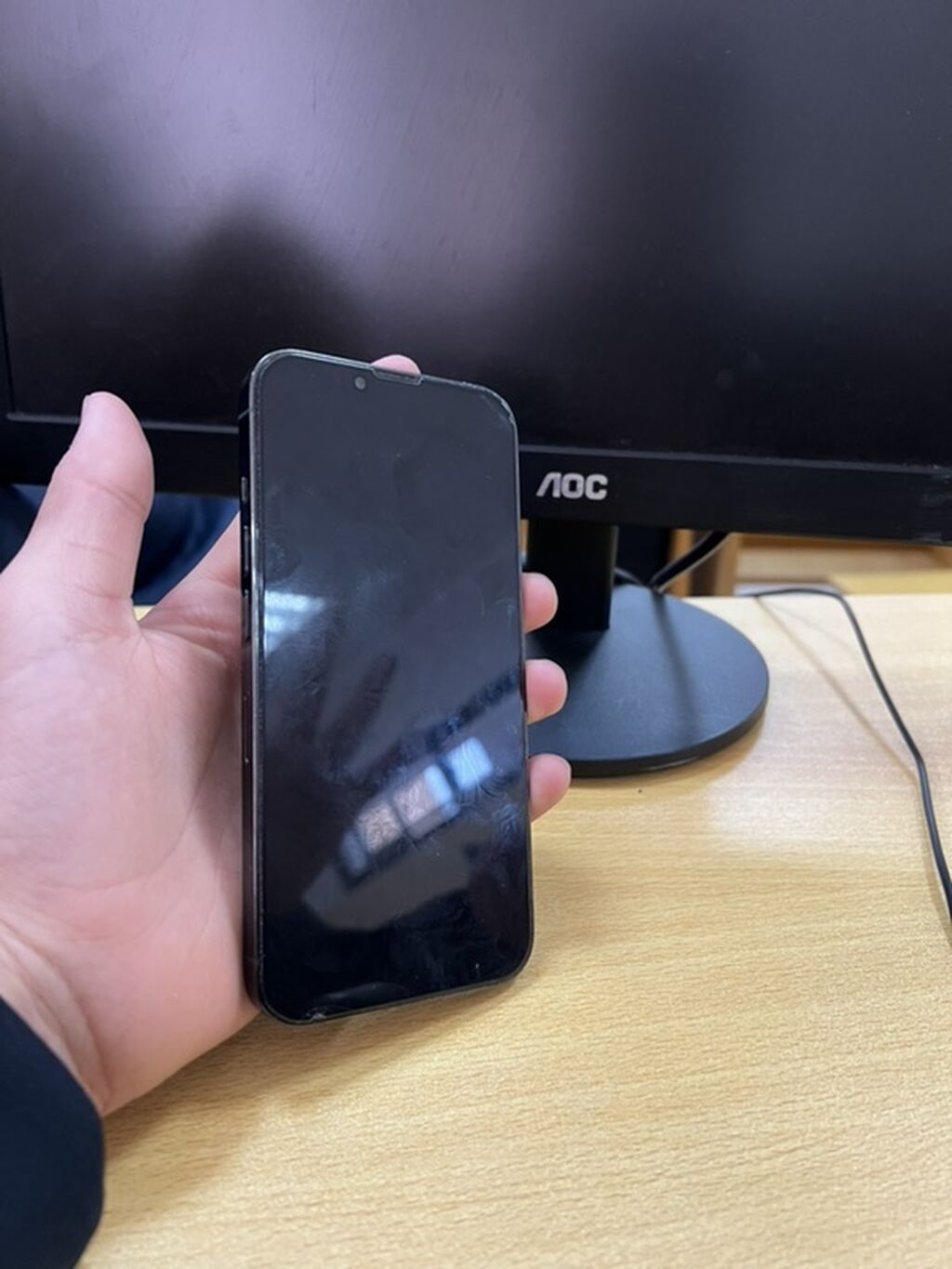 IPhone 13 Pro, Новый, 128 ГБ, Зеленый, Защитное стекло, 75 %: фото 2