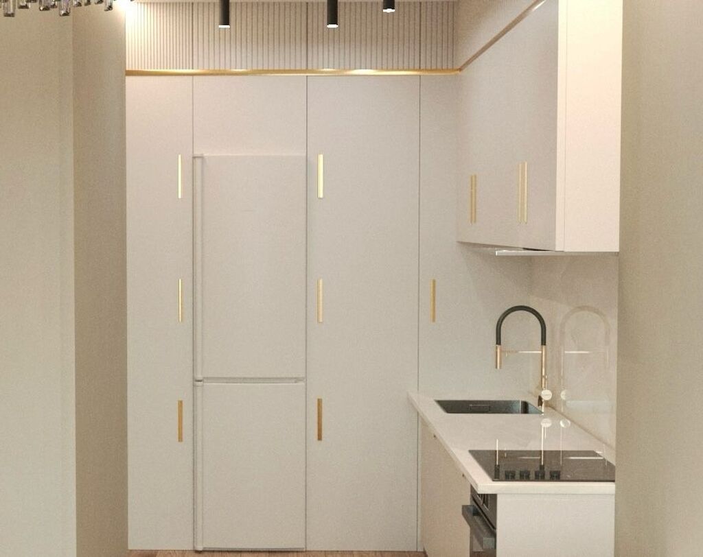 Студия, 50 м², Вефа ТЦ Элитка, 4 этаж, Свежий ремонт: фото 3