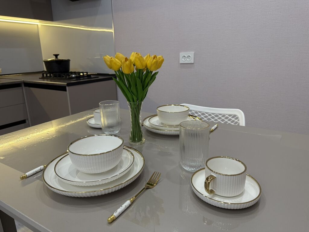 Студия, 44 м², Фрунзе мкр., Элитка, 13 этаж, Дизайнерский ремонт: фото 6