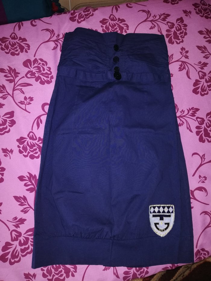 Haljine: Teget haljina s/m velicina. Nije ostecena. na lalafo.rs Teget haljina s/m velicina. Nije ostecena. - Novi Sad