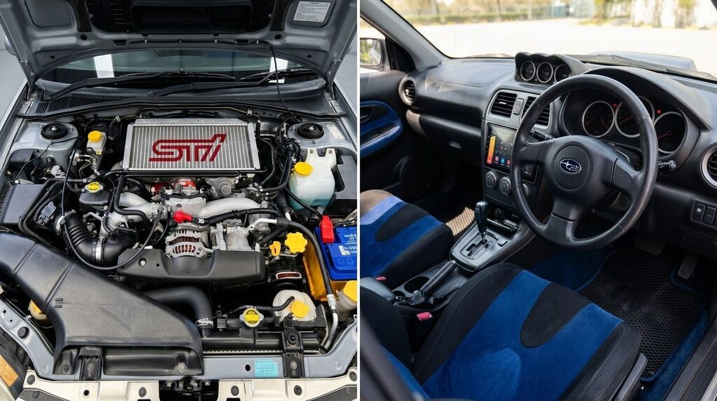 Subaru Impreza WRX: 2005 г., 2 л, Автомат, Бензин, Седан: фото 3