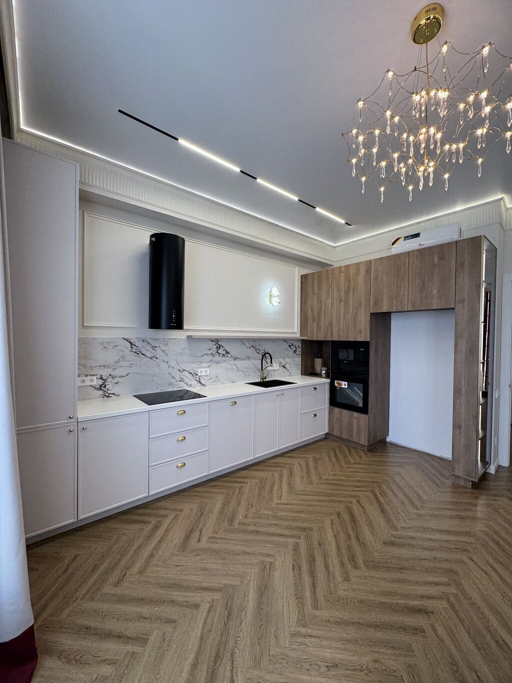 3 комнаты, 80 м², Элитка, 16 этаж, Дизайнерский ремонт: фото 4