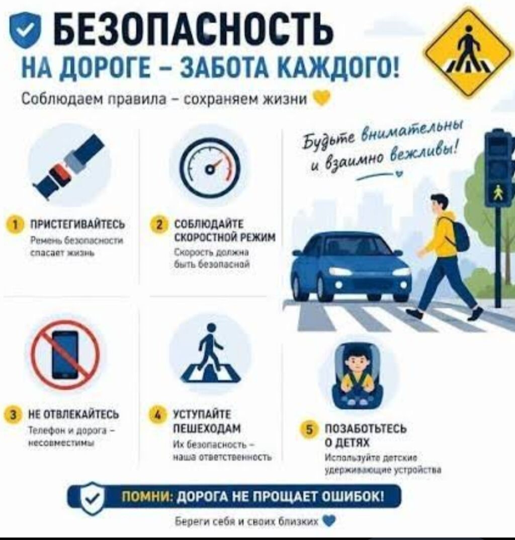 Требуется инженер-инструктор по безопасности дорожного движения, Ош