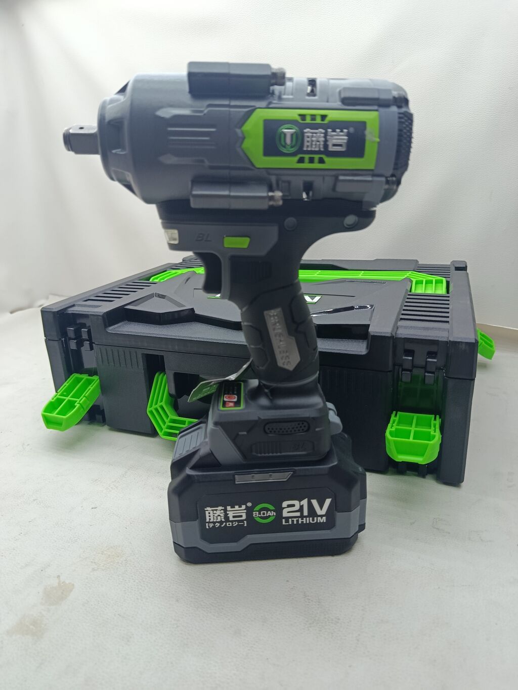 Аккумуляторный ударный гайковерт TNYAN EX1200 (21V, бесщеточный) -: фото 2