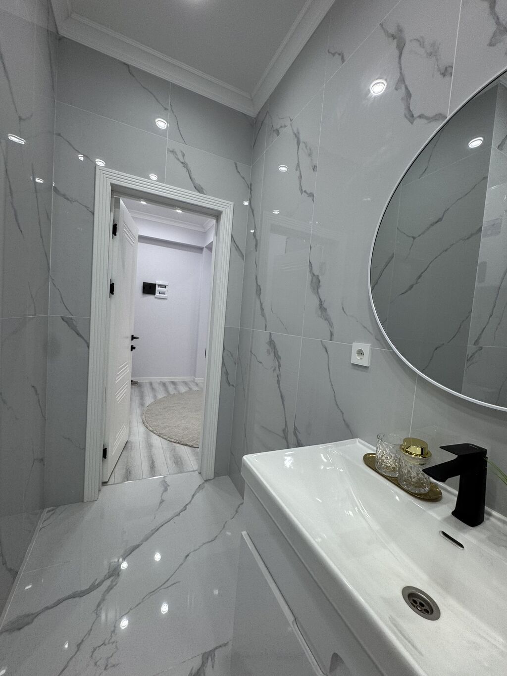 1 комната, 53 м², Асанбай мкр Элитка, 7 этаж, Дизайнерский ремонт: фото 5