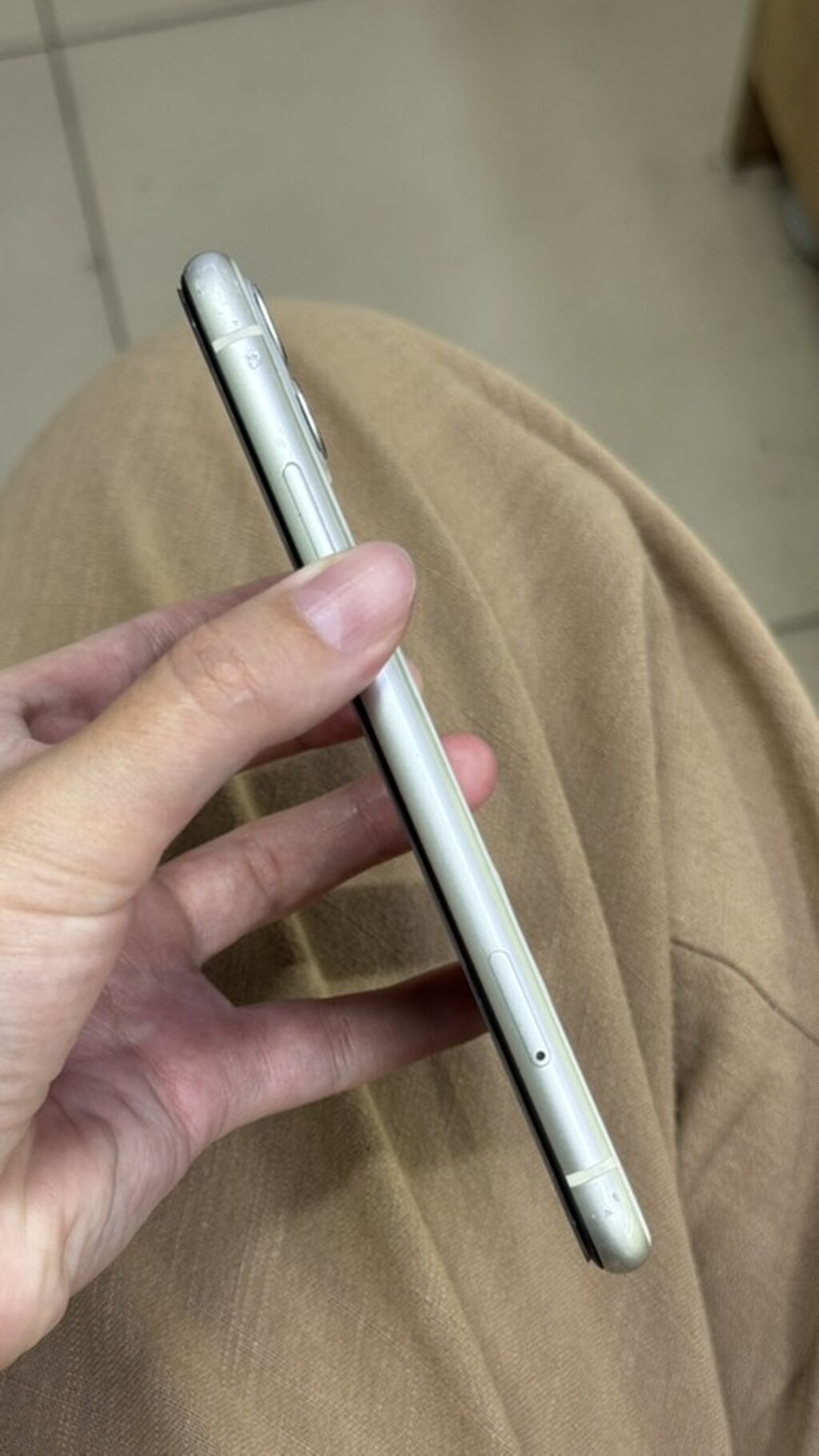 IPhone 11, Б/у, 64 ГБ, Белый, Защитное стекло, Чехол, В рассрочку, 100 %: фото 3