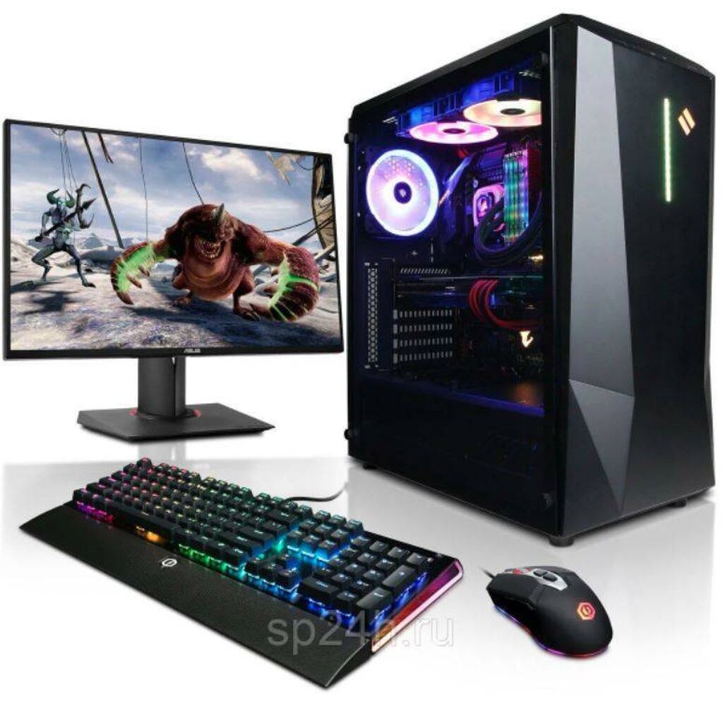 Продаю игровой новый компьютер Процессор i7: 78000 KGS Настольные ПК и ...