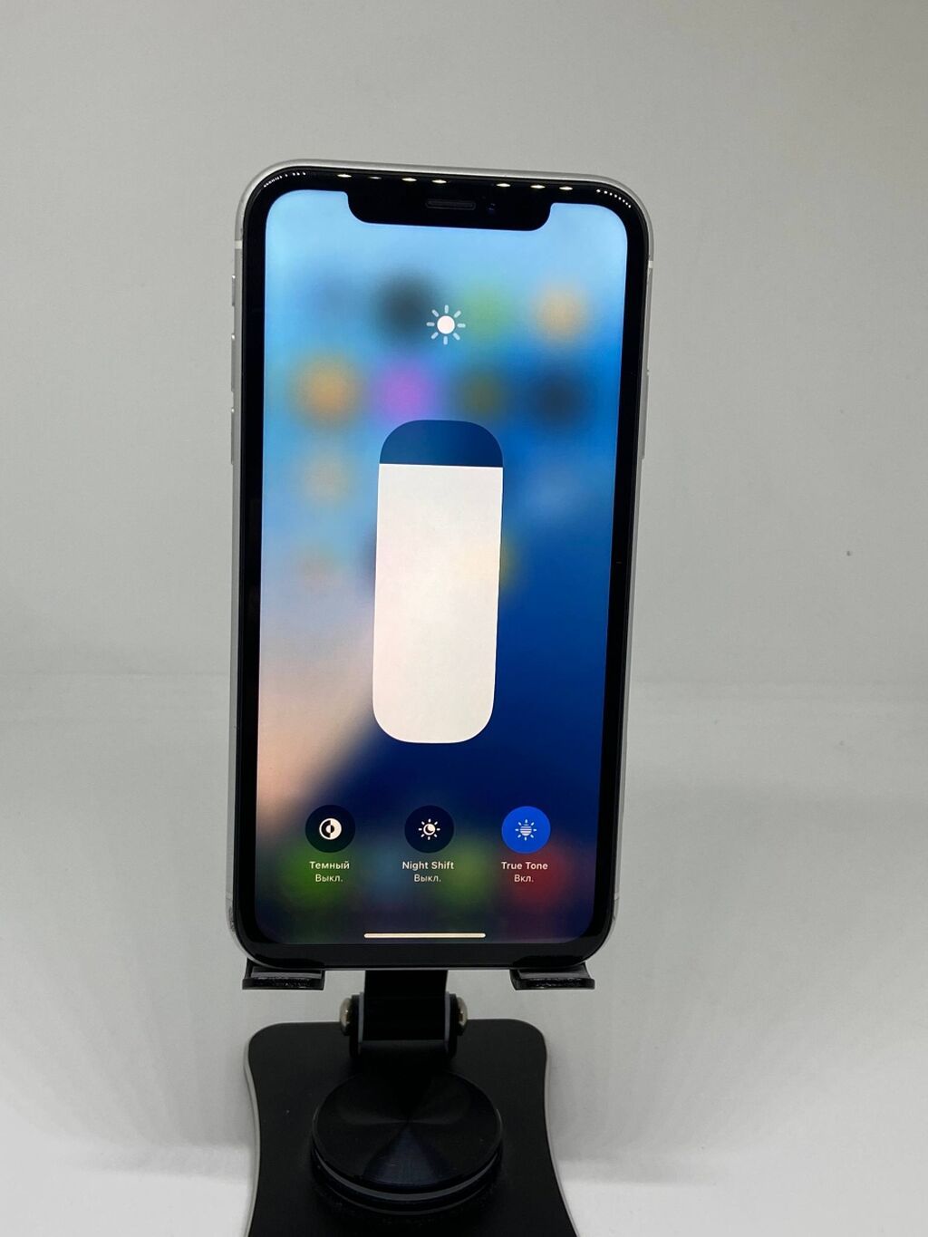 IPhone Xr, Б/у, 128 ГБ, Белый, Чехол, 77 %: фото 8