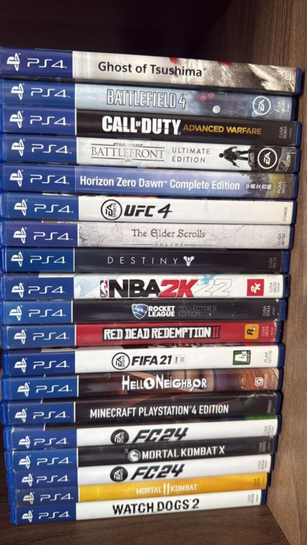 PS4 üçün orijinal disk oyunlar paketi. Daxildir: - Ghost of Tsushima