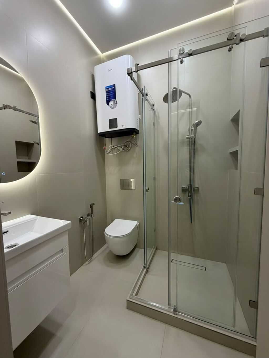3 комнаты, 80 м², 7 мкр Элитка, 15 этаж, Свежий ремонт: фото 6