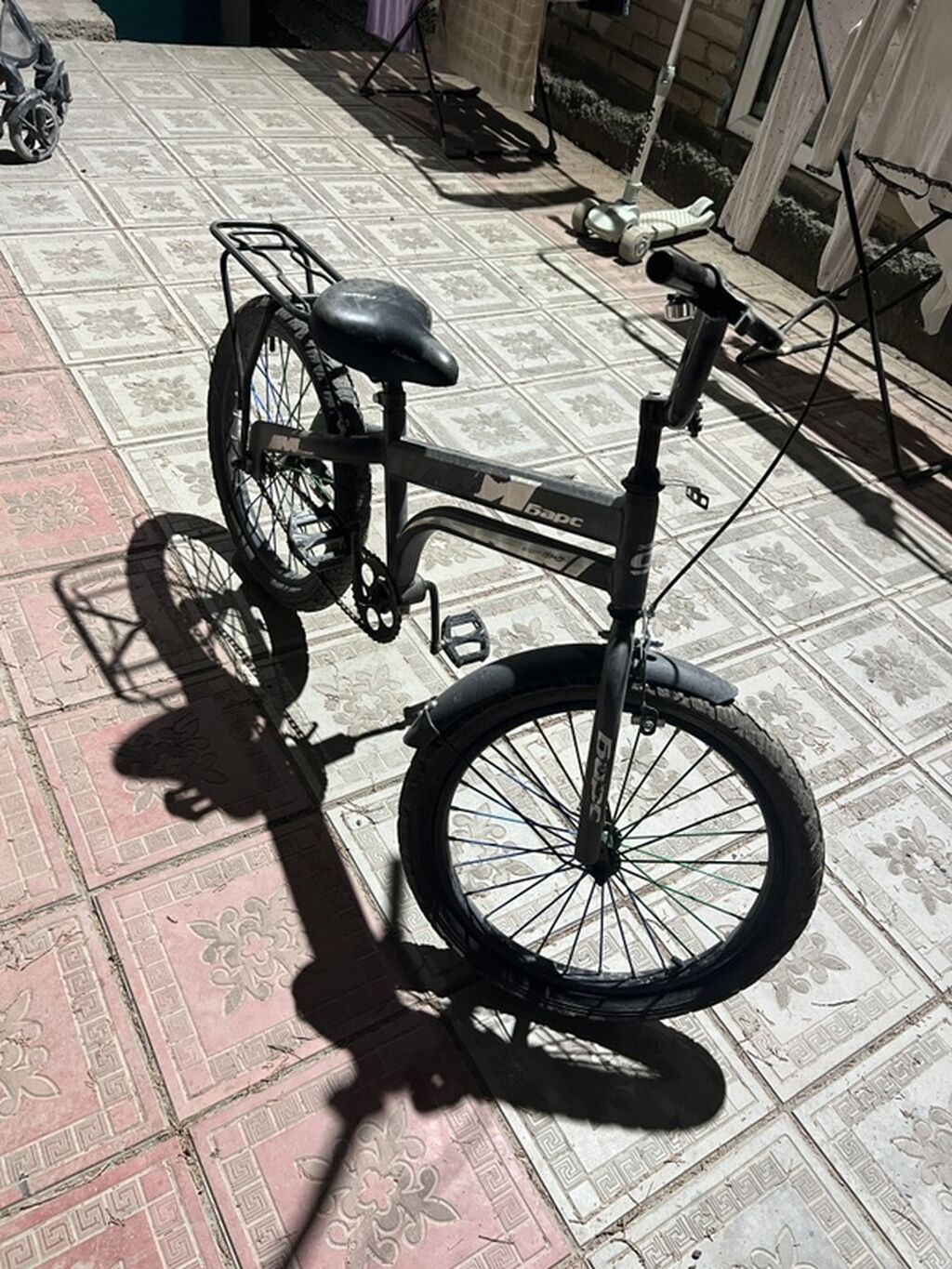 Детский/подростковый велосипед Bars (BMX‑стиль) - Рама стальная: фото 2