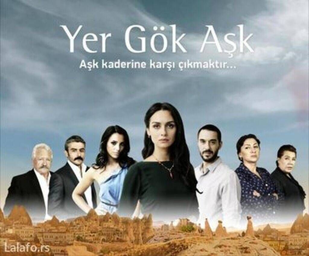 Kasete, CD i DVD: Ljubav, vera, nada - turska serija (Yer, Gok, Ask) Cela serija, sa