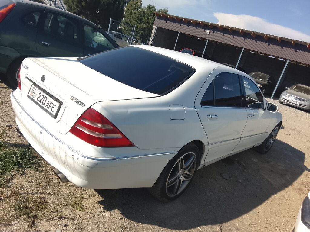 Mercedes-Benz S-Class: 2002 г., 5 л, Автомат, Газ, Седан: фото 4