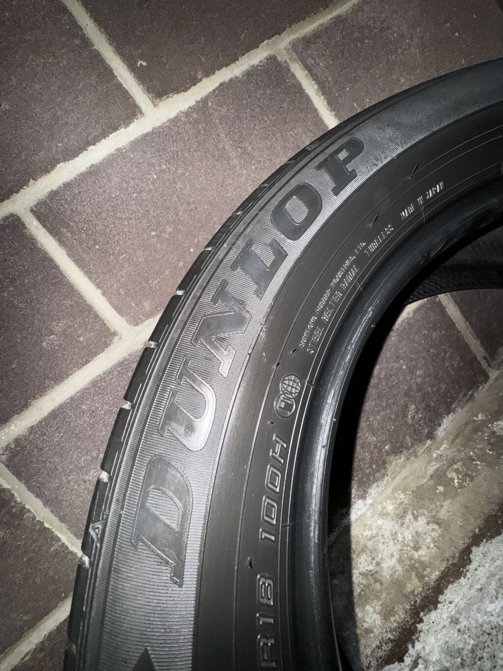 Шины 225 / 60 / R 18, Лето, Б/у, Комплект, Легковые, Япония, DUNLOP — фото 3