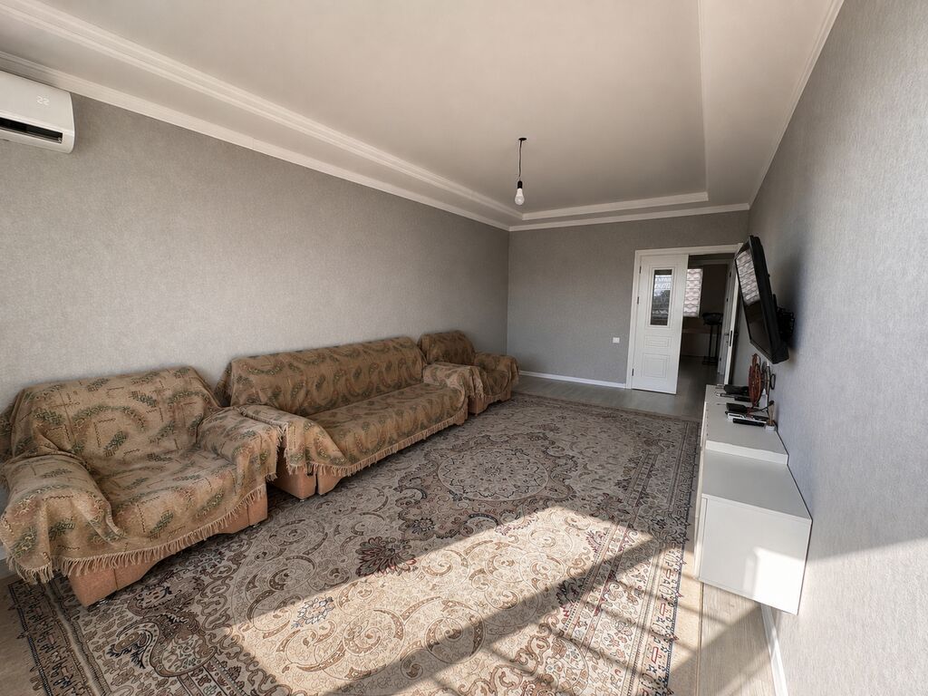 3 комнаты, 81 м², Кок-Жар мкр 9 этаж, Свежий ремонт: фото 3