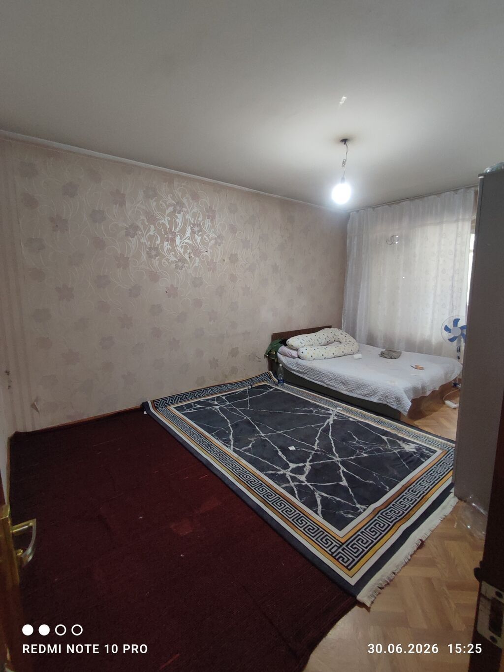3 комнаты, 72 м², Тунгуч мкр 106 серия, 1 этаж, Старый ремонт: фото 8