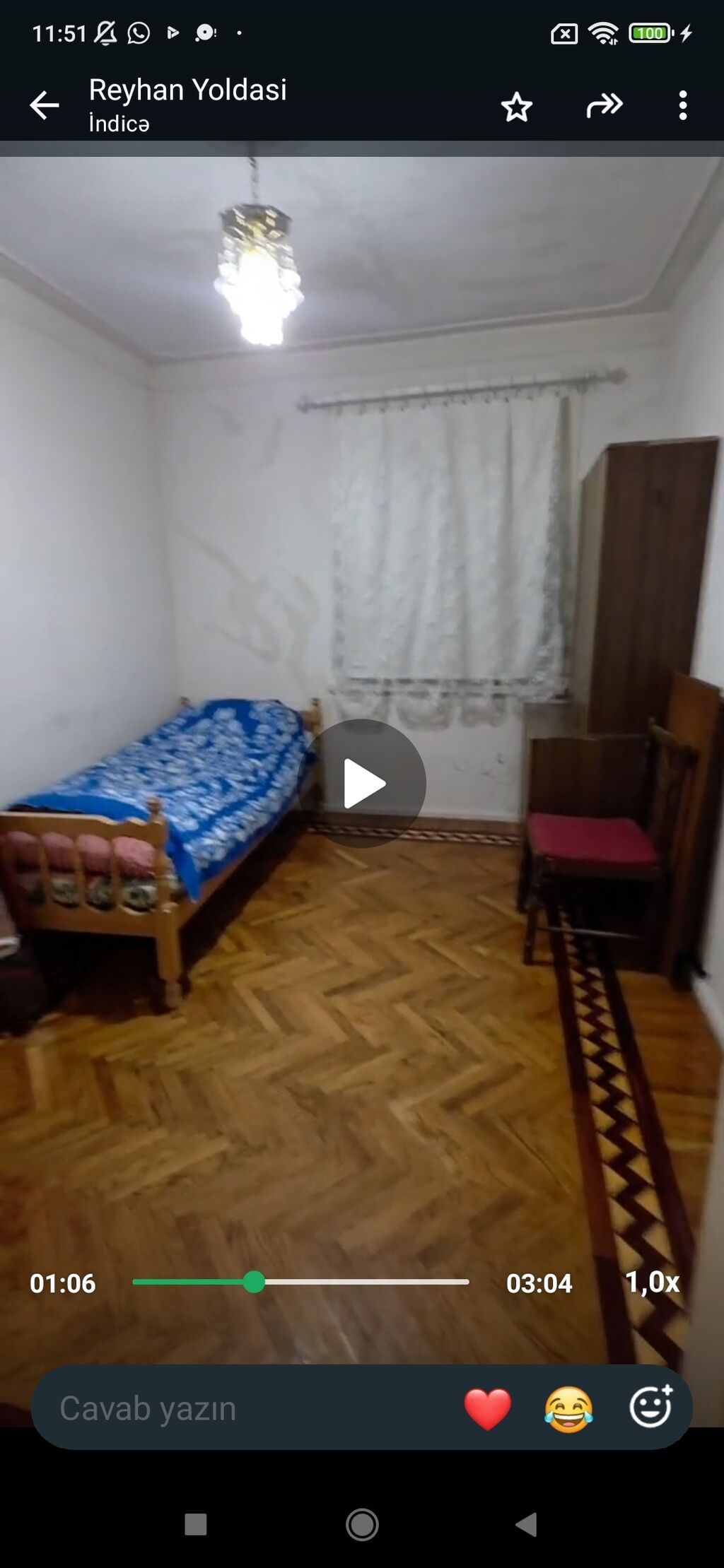 Kirayə üçün 4otaqlı mənzil Gülüstan da kirayə ev verilir 5metebenin