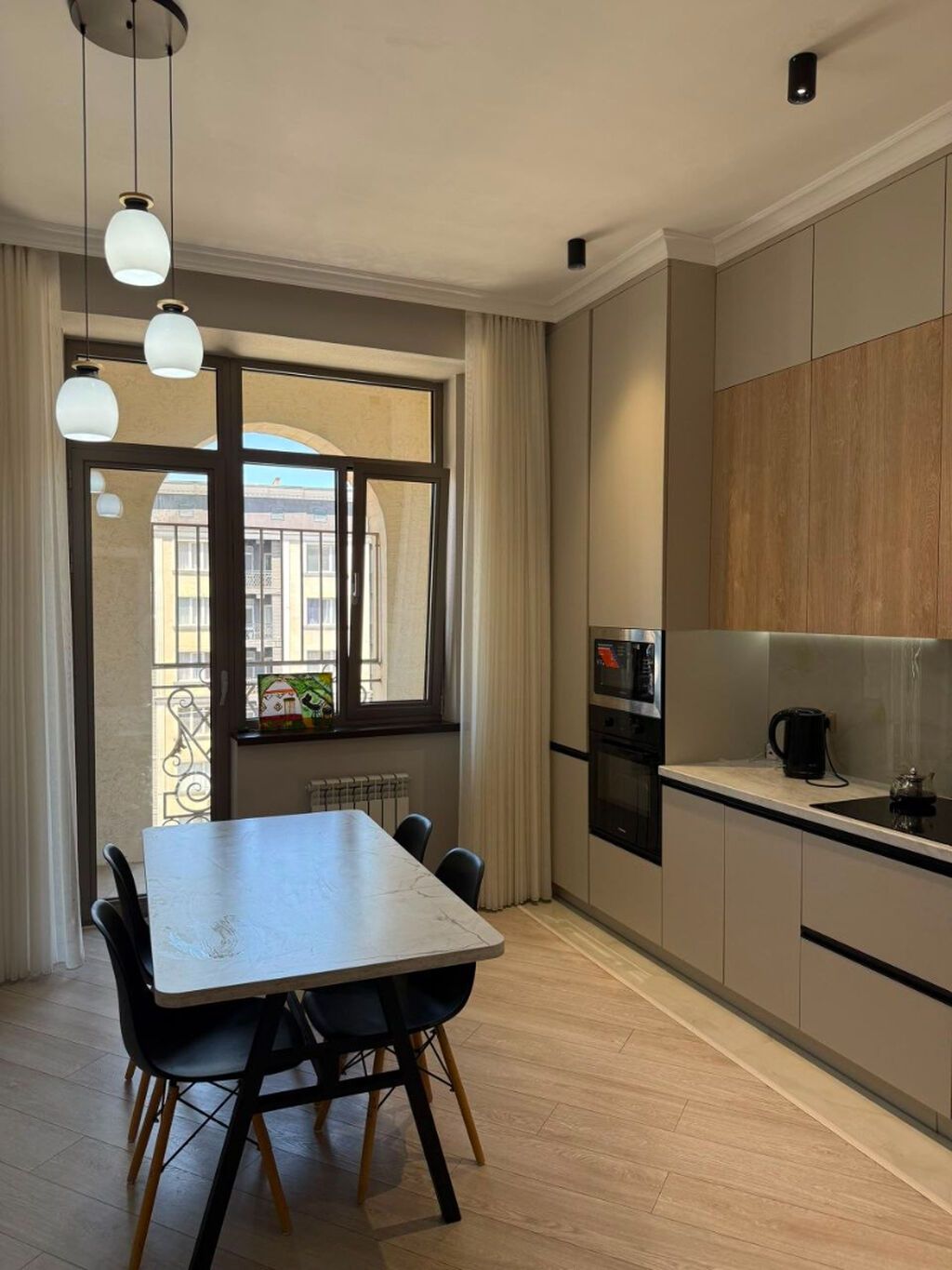 2 комнаты, 92 м², Асанбай мкр Элитка, 9 этаж, Евроремонт: фото 8