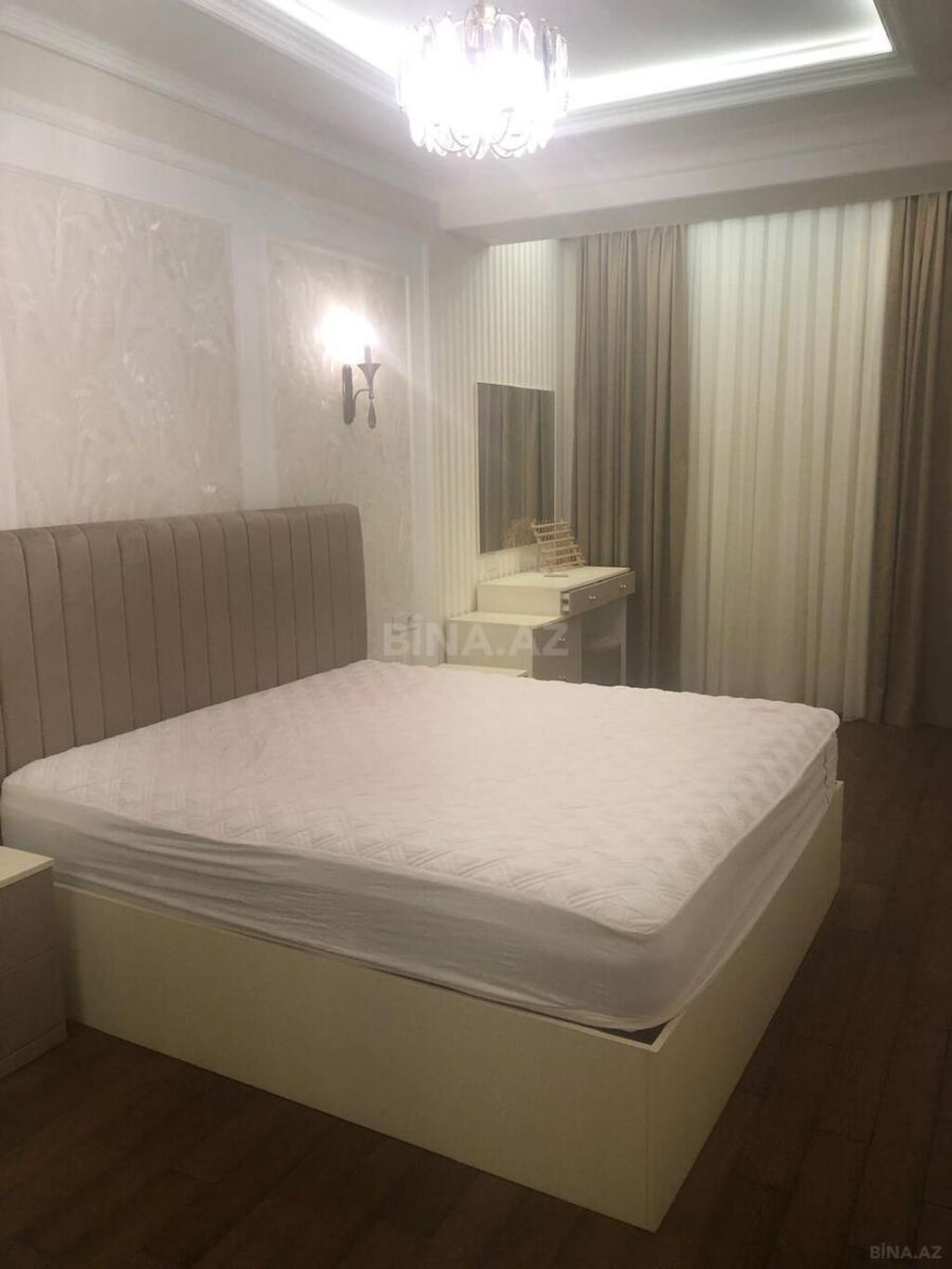 Qələbə Residence kompleksində 3 otaqlı yeni tikili mənzil kirayə verilir, 100 m², 1 100 AZN/ay, şəkil 3 / 12